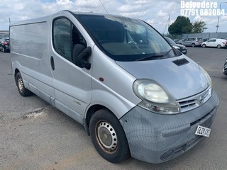 Location: Belvedere - 2004 NISSAN PRIMASTAR SE DCI LWB Panel Van REG: GL04KXZ, Keys: No, MOT Expiry date: 05/10/2024, 2464 Diesel, 6 Speed Manual Diesel, Former Keepers: 2