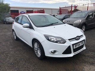 Location: Edinburgh - 2014 FORD FOCUS ZETEC TURBO 5 Door Hatchback REG: BF64TVK, Keys: No, MOT Expiry date: 04/06/2024, 998 Petrol, 6 Speed Manual Petrol, Former Keepers: 5