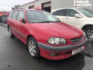 Location: Edinburgh - 1999 TOYOTA AVENSIS GLS Estate REG: V301RAL, Keys: No, MOT Expiry date: 09/10/2024, 1998 Petrol, 5 Speed Manual Petrol, Former Keepers: 4