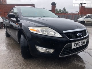 Location: Nottingham - 2010 FORD MONDEO ZETEC TDCI 138 5 Door Hatchback REG: KW10DMV, Keys: No, MOT Expiry date: 09/10/2025, 1997 Diesel, 6 Speed Manual Diesel, Former Keepers: 7