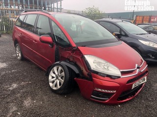 NOTE: ATF Registered Buyers ONLY - Location: Edinburgh - 2013 CITROEN C4 GRAND PICASSO EDITION MPV REG: SL13CXW, Keys: No, 1560 Diesel, 6 Speed Manual Diesel, Former Keepers: 9