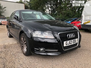 Location: MITCHAM - 2012 AUDI A3 SPORT TDI 138 S-A 5 DOOR HATCHBACK REG: GJ12ODL, 1968cc DIESEL, 6 SPEED SEMI AUTO DIESEL, Former Keepers: 3, Keys: No, MOT: Expiry date29/01/2026
