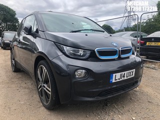 Location: Mitcham - 2014 BMW I3 5 Door Hatchback REG: LJ14UXX, Keys: No, MOT Expiry date: 16/04/2026, 0 Electric, 1 Speed Auto Electric, Former Keepers: 2