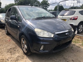 Location: Mitcham - 2010 FORD C-MAX ZETEC MPV REG: CK10ULC, Keys: No, MOT Expiry date: 27/08/2025, 1596 Petrol, 5 Speed Manual Petrol, Former Keepers: 3