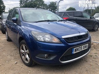 Location: Mitcham - 2009 FORD FOCUS ZETEC 125 5 Door Hatchback REG: WN09XMA, Keys: No, MOT Expiry date: 01/07/2025, 1798 Petrol, 5 Speed Manual Petrol, Former Keepers: 5