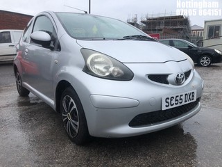 Location: Nottingham - 2005 TOYOTA AYGO+ VVT-I 3 Door Hatchback REG: SC55DXB, Keys: No, MOT Expiry date: 06/12/2025, 998 Petrol, 5 Speed Manual Petrol, Former Keepers: 5