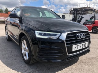 Location: Nottingham - 2015 AUDI  Q3 S LINE TFSI Estate  REG: KT15BWD, 1395cc Petrol, 6 Speed Manual Petrol, Former Keepers: 3, Keys: Yes, MOT Expiry date: 27/05/2026