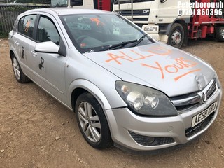 Location: Peterborough - 2008 VAUXHALL ASTRA SXI 5 Door Hatchback REG: AE58KBU, Keys: No, MOT Expiry date: 01/09/2025, 1598 Petrol, 5 Speed Manual Petrol, Former Keepers: 4