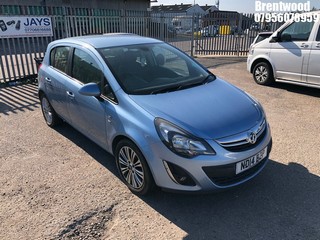Location: Brentwood - 2014 VAUXHALL CORSA SE 5 Door Hatchback REG: ND14BZP, Keys: No, MOT Expiry date: 19.05.2025, 1398 Petrol, 5 Speed Manual Petrol, Former Keepers: 4