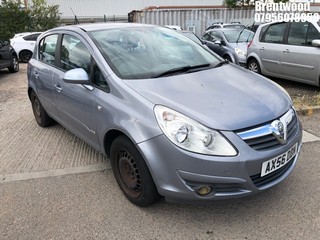 Location: Brentwood - 2007 VAUXHALL CORSA DESIGN 5 Door Hatchback REG: AX56DDN, Keys: No, MOT Expiry date: 27.02.2026, 1364 Petrol, 5 Speed Manual Petrol, Former Keepers: 6