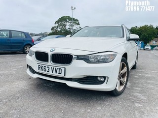 Location: Plymouth - 2013 BMW 320I SE AUTO Estate REG: RK63VVD, Keys: No, MOT Expiry date: 30/01/2024, 1997 Petrol, 8 Speed Auto Petrol, Former Keepers: 2