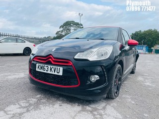 Location: Plymouth - 2013 CITROEN DS3 AIRDREAM DSPORT RED E 3 Door Hatchback REG: KM63KVU, Keys: No, MOT Expiry date: 01/08/2024, 1560 Diesel, 6 Speed Manual Diesel, Former Keepers: 6