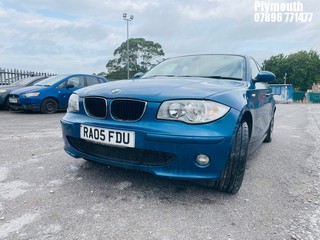 Location: Plymouth - 2005 BMW 120I SE 5 Door Hatchback REG: RA05FDU, Keys: No, MOT Expiry date: 07/02/2025, 1995 Petrol, 6 Speed Manual Petrol, Former Keepers: 7