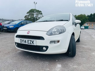 Location: Plymouth - 2014 FIAT PUNTO EASY 5 Door Hatchback REG: DY14EZK, Keys: No, MOT Expiry date: 12/04/2025, 1242 Petrol, 5 Speed Manual Petrol, Former Keepers: 3