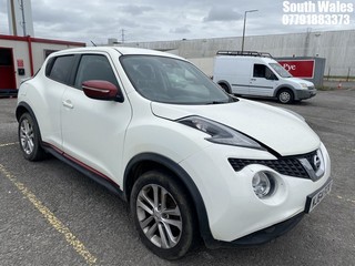 Location: South Wales - 2014  NISSAN  JUKE ACENTA DIG-T 	 5 Door Hatchback 	 REG: NJ64FZX, 1197cc Petrol , 5 Speed Manual Petrol 	, Former Keepers: 5, Keys: Yes, MOT Expiry date: 05/11/2025