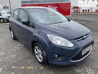 Location: South Wales - 2012 FORD C-MAX ZETEC TURBO MPV REG: KM62SZX, Keys: No, MOT Expiry date: 10-10-2025, 998 Petrol, 6 Speed Manual Petrol, Former Keepers: 7