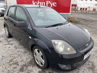 Location: South Wales - 2006 FORD FIESTA ZETEC CLIMATE TDCI 5 Door Hatchback REG: FV56SCZ, Keys: No, MOT Expiry date: 30-01-2025, 1560 Diesel, 5 Speed Manual Diesel, Former Keepers: 6