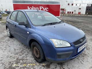 Location: South Wales - 2006 FORD FOCUS LX 116 5 Door Hatchback REG: BG06RHK, Keys: No, MOT Expiry date: 23-12-2024, 1596 Petrol, 5 Speed Manual Petrol, Former Keepers: 3