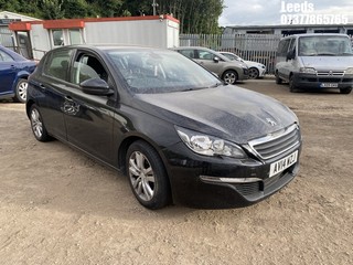 Location: Leeds - 2014 PEUGEOT 308 ACTIVE HDI 5 Door Hatchback REG: AV14WZJ, Keys: No, MOT Expiry date: 04-03-2026, 1560 Diesel, 5 Speed Manual Diesel, Former Keepers: 8