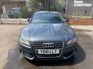 Location: Hayes - 2010 AUDI A5 S LINE TFSI 180 5 Door Hatchback REG: YG10LLT, Keys: No, MOT Expiry date: 03/01/2026, 1984 Petrol, 6 Speed Manual Petrol, Former Keepers: 6