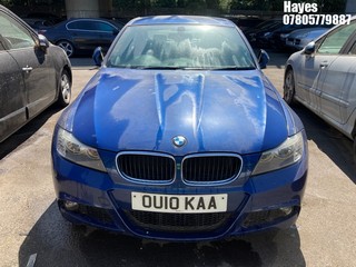 Location: Hayes - 2010 BMW 318I M SPORT BUS EDITION 4 Door Saloon REG: OU10KAA, Keys: No, MOT Expiry date: 04/12/2024, 1995 Petrol, 6 Speed Manual Petrol, Former Keepers: 4
