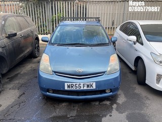Location: Hayes - 2006 TOYOTA PRIUS T SPIRIT VV-I AUTO 5 Door Hatchback REG: WR55FWK, Keys: No, MOT Expiry date: 25/01/2026, 1497 Hybrid Electric, Variable 1 Speed Auto Petrol/E, Former Keepers: 2