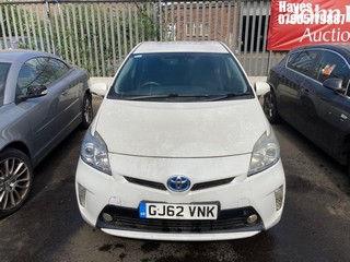 Location: Hayes - 2012 TOYOTA PRIUS T4 VVT-I CVT 5 Door Hatchback REG: GJ62VNK, Keys: No, MOT Expiry date: 12/05/2025, 1798 Hybrid Electric, Variable 1 Speed Auto Petrol/E, Former Keepers: 7