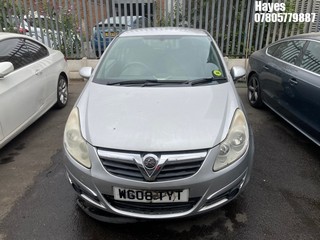 Location: Hayes - 2008 VAUXHALL CORSA LIFE 3 Door Hatchback REG: WG08TYT, Keys: No, MOT Expiry date: 11/05/2025, 998 Petrol, 5 Speed Manual Petrol, Former Keepers: 9