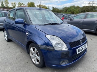 Location: Manchester - 2006 SUZUKI SWIFT DDIS 5 Door Hatchback REG: AU56ZUD, 1248 Diesel, 5 Speed Manual Diesel, Former Keepers: 7, Keys: No, MOT Expiry date: 12/07/2025
