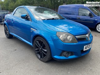 Location: Manchester - 2005 VAUXHALL TIGRA SPORT TWINPORT Coupe REG: AF05OCM, 1796 Petrol, 5 Speed Manual Petrol, Former Keepers: 8, Keys: No, MOT Expiry date: 23/10/2024