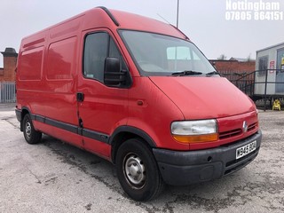 Location: Nottingham - 2000 RENAULT MASTER T35 2.5D MWB PANEL VAN REG: W945BDA, 2499cc DIESEL, 5 SPEED MANUAL DIESEL, Former Keepers: 3, Keys: Yes, MOT Expiry date: 28/12/2020