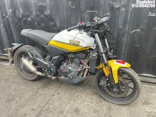 Location: Stapleford - 2024 LEXMOTO RSS 125 TR125-3 Motorcycle REG: SY24URZ, Keys: No, MOT Expiry date: 19/03/2027, 124 Petrol, , Former Keepers: 0