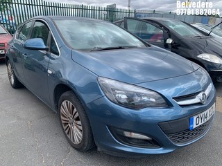 Location: Belvedere - 2014 VAUXHALL ASTRA EXCITE 5 Door Hatchback REG: OY14XZL, Keys: No, MOT Expiry date: 26.03.2025, 1598 Petrol, 5 Speed Manual Petrol, Former Keepers: 5