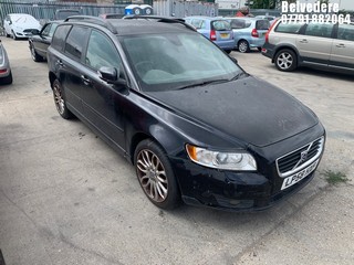 Location: Belvedere - 2009 VOLVO V50 Estate REG: LP58HXF, Keys: No, MOT Expiry date: 09/05/2025, 2430 Petrol, AUTOMATIC, Former Keepers: 1