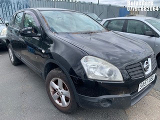 Location: Belvedere - 2007 NISSAN QASHQAI VISIA 2WD 5 Door Hatchback REG: SA57UEL, Keys: No, MOT Expiry date: 16.04.2025, 1598 Petrol, 5 Speed Manual Petrol, Former Keepers: 5