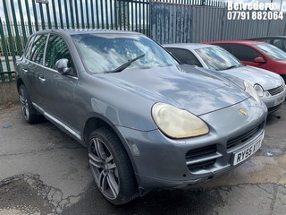 Location: Belvedere - 2005 PORSCHE CAYENNE S TIPTRONIC Estate REG: RY55XTT, Keys: No, MOT Expiry date: 25/02/2026, 4511 Petrol, 6 Speed Auto Petrol, Former Keepers: 13