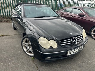 Location: Belvedere - 2003 MERCEDES CLK 240 AVANTGARDE AUTO Convertible REG: HT03KHE, Keys: No, MOT Expiry date: 18/06/2025, 2597 Petrol, 5 Speed Auto Petrol, Former Keepers: 7