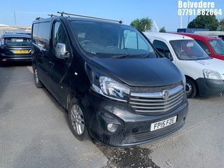 Location: Belvedere - 2015 VAUXHALL VIVARO 2700 SPORTIVE CDTI Panel Van REG: FP15FZE, Keys: No, MOT Expiry date: 31.10.2025, 1598 Diesel, 6 Speed Manual Diesel, Former Keepers: 2