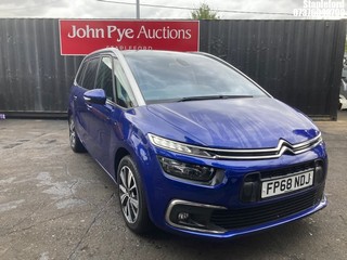 NOTE: ATF Registered Buyers ONLY - Location: Stapleford - 2019 CITROEN C4 GR STOURER FEEL PTECH MPV REG: FP68NDJ, Keys: Yes, 1200 Petrol, 5 Speed Manual Petrol, Former Keepers: 1