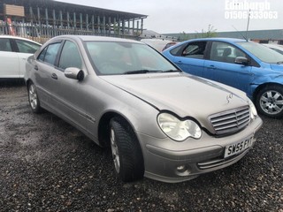 Location: Edinburgh - 2006 MERCEDES C220 CDI CLASSIC SE 4 Door Saloon REG: SW55FYT, Keys: No, MOT Expiry date: 01/07/2025, 2148 Diesel, 6 Speed Manual Diesel, Former Keepers: 4