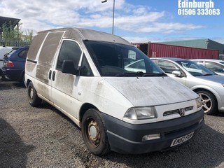 Location: Edinburgh - 2003 PEUGEOT EXPERT HDI Panel Van REG: EN52FUW, Keys: No, MOT Expiry date: 27/09/2024, 1997 Diesel, 5 Speed Manual Diesel, Former Keepers: 3