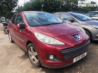 Location: Mitcham - 2011 PEUGEOT 207 SPORT HDI 92 5 Door Hatchback REG: KY11KMA, Keys: No, MOT Expiry date: 19/03/2025, 1560 Diesel, 5 Speed Manual Diesel, Former Keepers: 6