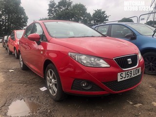 Location: Mitcham - 2009 SEAT IBIZA SE 5 Door Hatchback REG: SJ59UDW, Keys: No, MOT Expiry date: 19/09/2024, 1390 Petrol, 5 Speed Manual Petrol, Former Keepers: 7
