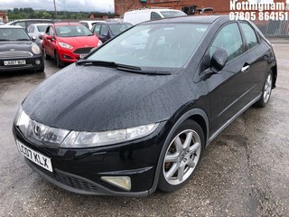 Location: Nottingham - 2007 HONDA CIVIC EX I-VTEC S-A 5 Door Hatchback REG: LC07KLX, Keys: No, MOT Expiry date: 29/01/2026, 1799 Petrol, 6 Speed Semi Auto Petrol, Former Keepers: 6