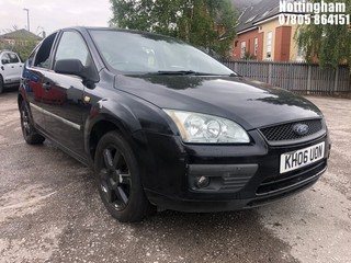 Location: Nottingham - 2006 FORD FOCUS SPORT 5 Door Hatchback REG: KH06UON, Keys: No, MOT Expiry date: 08/01/2026, 1388 Petrol, 5 Speed Manual Petrol, Former Keepers: 7