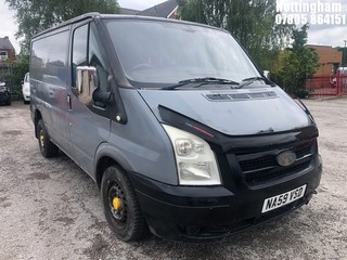 Location: Nottingham - 2009 FORD TRANSIT 85 T280S FWD Panel Van REG: NA59VSD, Keys: No, MOT Expiry date: 08/03/2025, 2198 Diesel, 5 Speed Manual Diesel, Former Keepers: 9