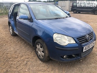 Location: Peterborough - 2005 VOLKSWAGEN POLO S 75 AUTO 5 Door Hatchback REG: AU55VZW, Keys: No, MOT Expiry date: 17/12/2024, 1400 Petrol, 4 Speed Auto Petrol, Former Keepers: 8