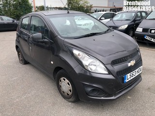 Location: Brentwood - 2013 CHEVROLET SPARK LS 5 Door Hatchback REG: LS63HOA, Keys: No, MOT Expiry date: 18/01/2025, 905 Petrol, 5 Speed Manual Petrol, Former Keepers: 7