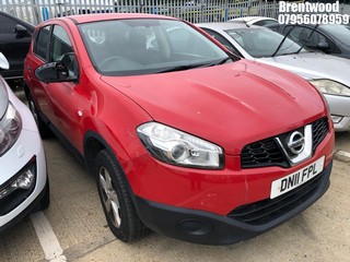 Location: Brentwood - 2011 NISSAN QASHQAI VISIA IS 5 Door Hatchback REG: DN11FPL, Keys: No, MOT Expiry date: 27/06/2025, 1598 Petrol, 5 Speed Manual Petrol, Former Keepers: 5
