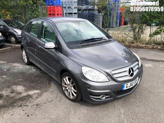 Location: Brentwood - 2010 MERCEDES-BENZ B180 SPORT CVT MPV REG: GJ10OBV, Keys: No, MOT Expiry date: 29.05.2026, 1699 Petrol, Variable Speed Auto Petrol, Former Keepers: 4